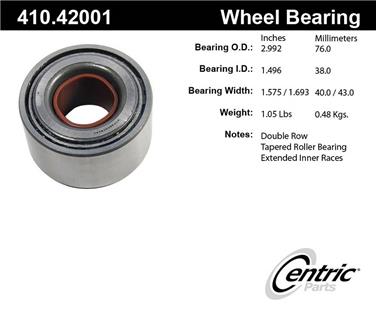 Wheel Bearing and Race Set CE 410.42001E