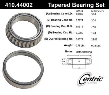 Wheel Bearing and Race Set CE 410.44002E