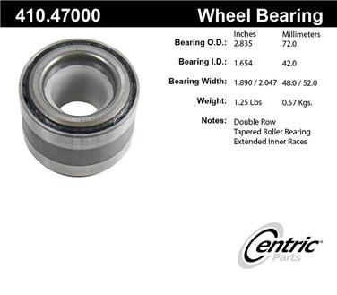 Wheel Bearing and Race Set CE 410.47000E