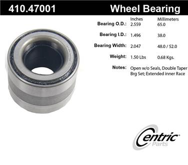 Wheel Bearing and Race Set CE 410.47001