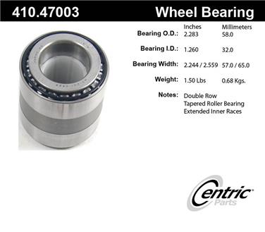 Wheel Bearing and Race Set CE 410.47003E