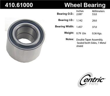 Wheel Bearing and Race Set CE 410.61000E