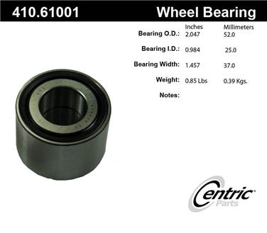 Wheel Bearing and Race Set CE 410.61001E