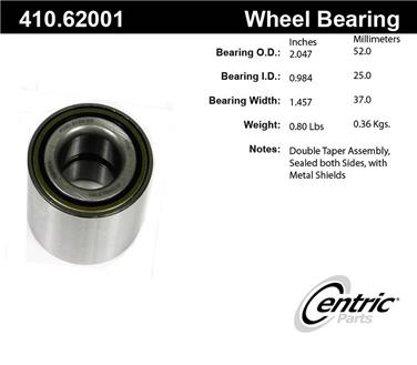 Wheel Bearing and Race Set CE 410.62001E