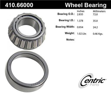 Wheel Bearing and Race Set CE 410.66000E