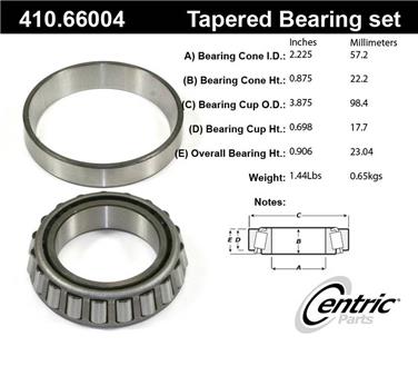 Wheel Bearing and Race Set CE 410.66004