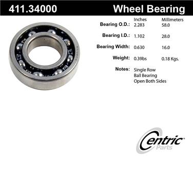 Axle Shaft Bearing CE 411.34000E