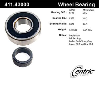 Axle Shaft Bearing CE 411.43000E