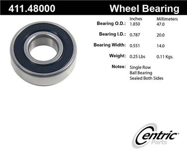 Axle Shaft Bearing CE 411.48000E