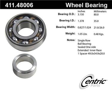 Axle Shaft Bearing CE 411.48006