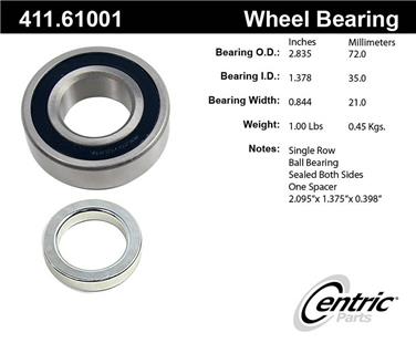 Axle Shaft Bearing CE 411.61001E