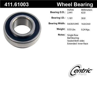 Axle Shaft Bearing CE 411.61003E