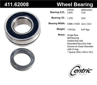 Axle Shaft Bearing Kit CE 411.62008