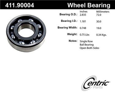 Axle Shaft Bearing CE 411.90004E