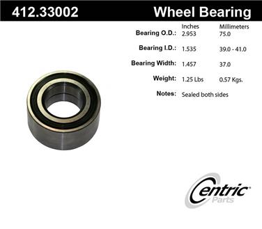 Wheel Bearing CE 412.33002E