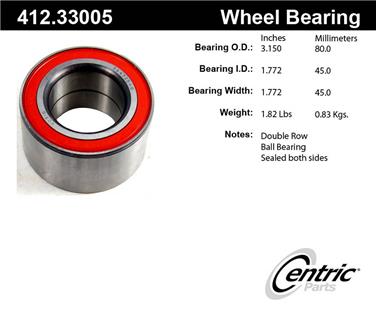 Wheel Bearing CE 412.33005E