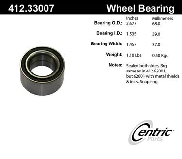 Wheel Bearing CE 412.33007E