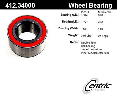 Wheel Bearing CE 412.34000E