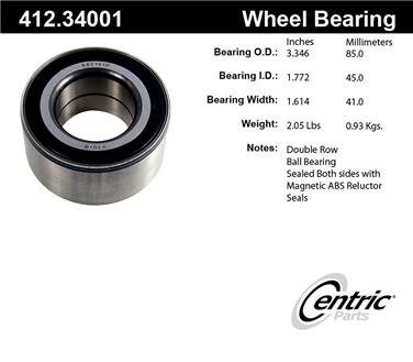 Wheel Bearing CE 412.34001