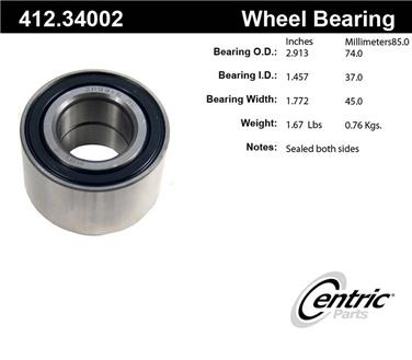 Wheel Bearing CE 412.34002