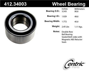 Wheel Bearing CE 412.34003E