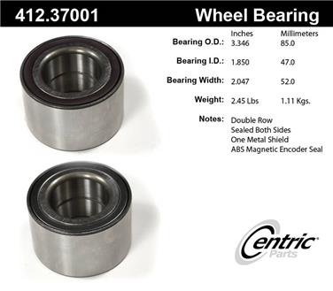 Wheel Bearing CE 412.37001