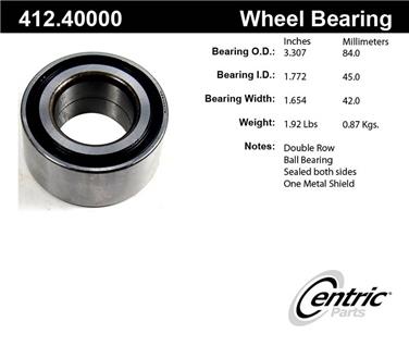 Wheel Bearing CE 412.40000E