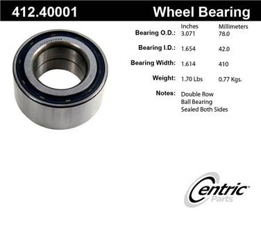 Wheel Bearing CE 412.40001E