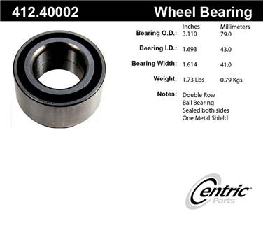 Wheel Bearing CE 412.40002E