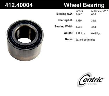 Wheel Bearing CE 412.40004E