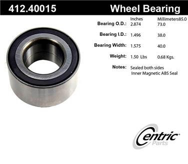 Wheel Bearing CE 412.40015E