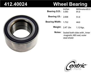Wheel Bearing CE 412.40024E