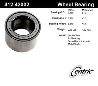 1993 Mercury Villager Wheel Bearing CE 412.42002