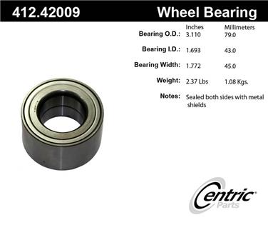 Wheel Bearing CE 412.42009E