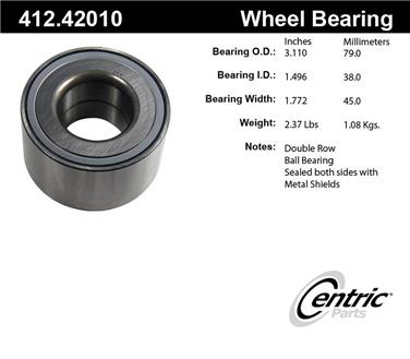 Wheel Bearing CE 412.42010E
