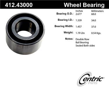 Wheel Bearing CE 412.43000E