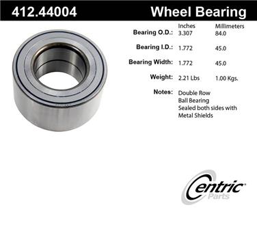 2012 Ford Edge Wheel Bearing CE 412.44004E