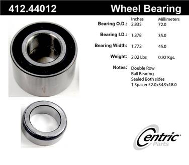 Wheel Bearing CE 412.44012E