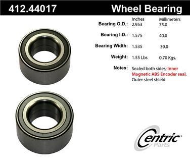 Wheel Bearing CE 412.44017