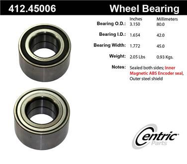 Wheel Bearing CE 412.45006E