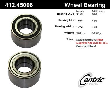 Wheel Bearing CE 412.45006