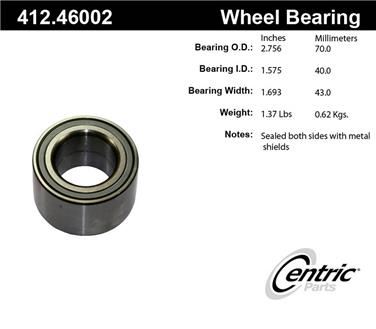 Wheel Bearing CE 412.46002