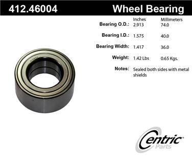 Wheel Bearing CE 412.46004E