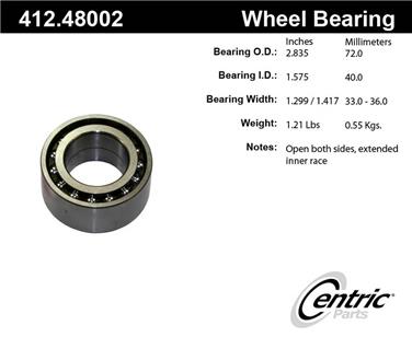 Wheel Bearing CE 412.48002