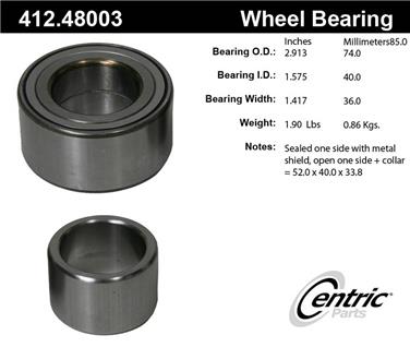 Wheel Bearing CE 412.48003E