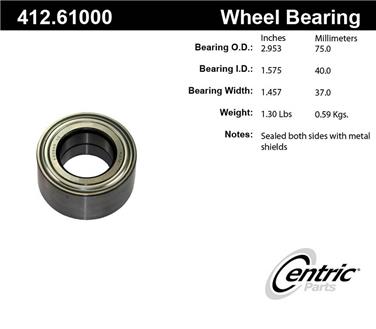 Wheel Bearing CE 412.61000E