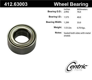 Wheel Bearing CE 412.63003E