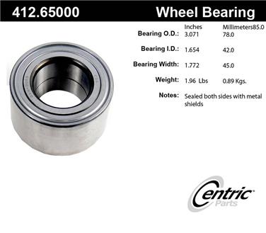 Wheel Bearing CE 412.65000E