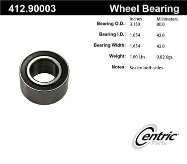 Wheel Bearing CE 412.90003E