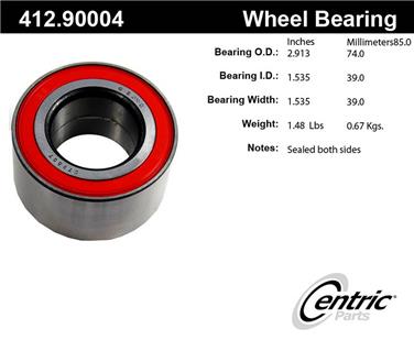 Wheel Bearing CE 412.90004